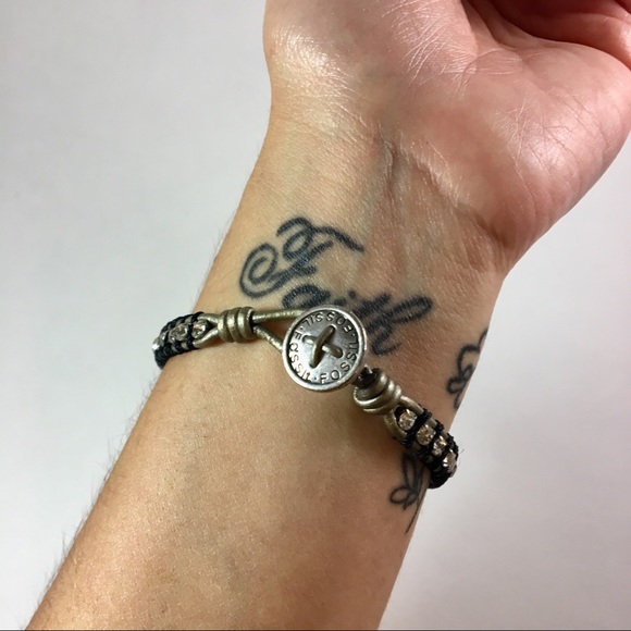 FOSSIL Rhinestone Bracelet - Picture 2 of 7